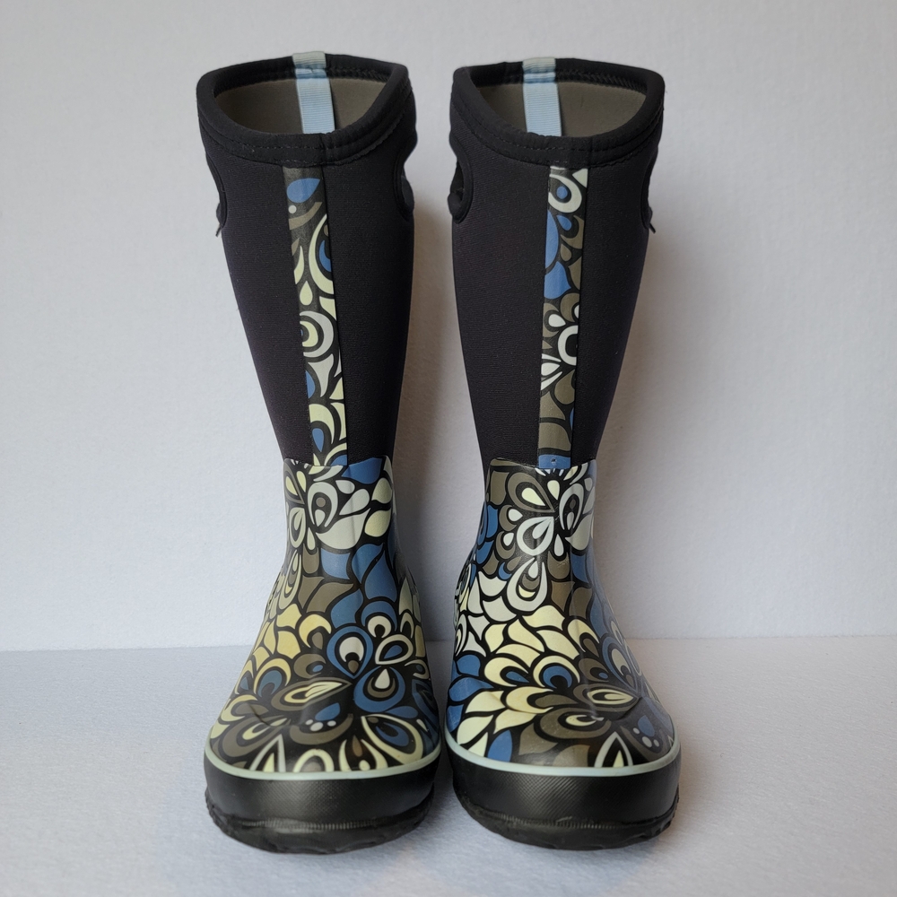 Bogs Classic Vintage Waterproof Rain Boots Women's Size 6 71133-009 Black‎